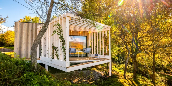 Unikátne ubytovanie v lone prírody aj s luxusným boxom s jedlom