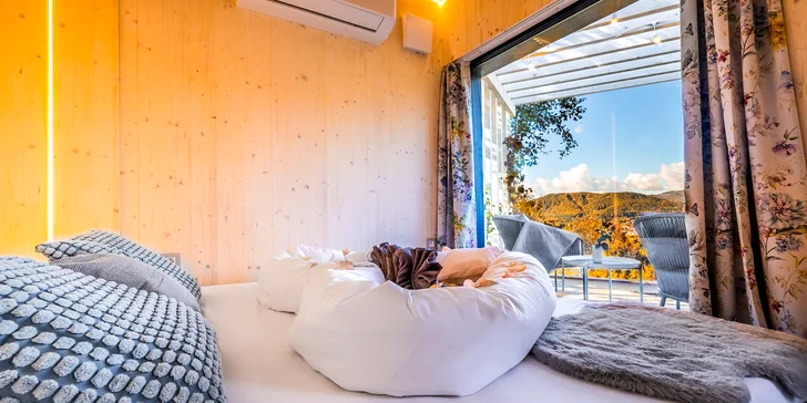 Unikátne ubytovanie v lone prírody aj s luxusným boxom s jedlom