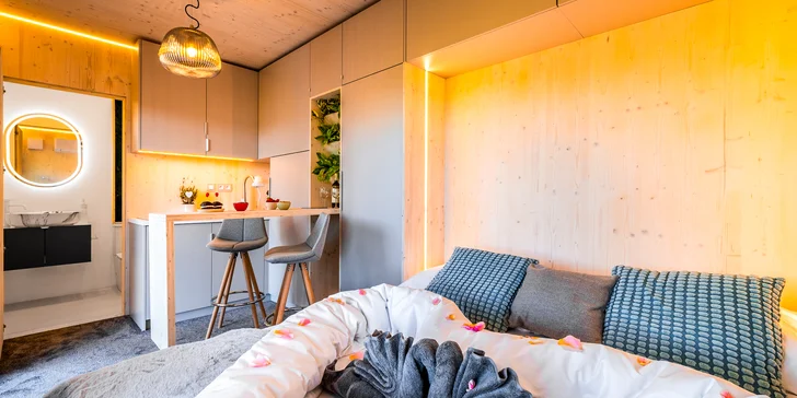 Unikátne ubytovanie v lone prírody aj s luxusným boxom s jedlom