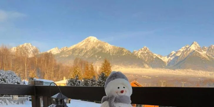 Štýlový súkromný apartmán v Novej Lesnej s výhľadom na Tatry