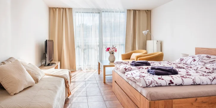 Apartmány v centre Poděbrad aj vrátane raňajok, procedúr, kúpeľa a masáže