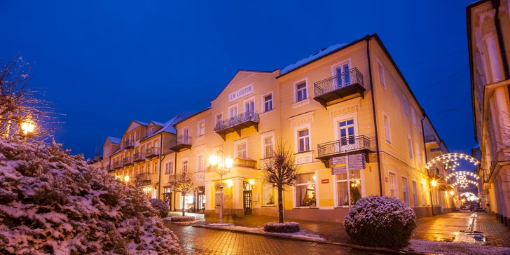 Pobyt vo Františkových Lázňach: polpenzia, infrasauna a masáž alebo procedúry stanovené lekárom