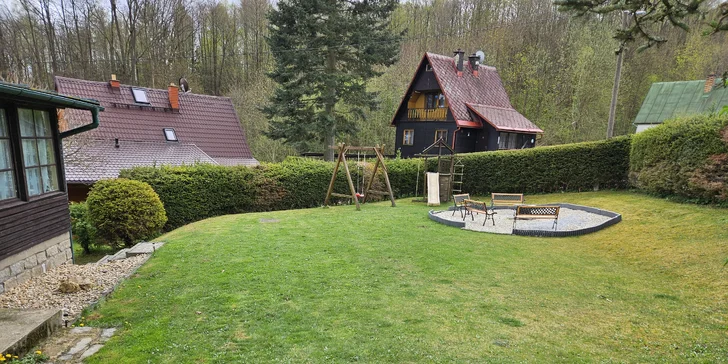 Pobyt v Jeseníkoch: chalupa až pre 9 osôb so záhradou uprostred prírody