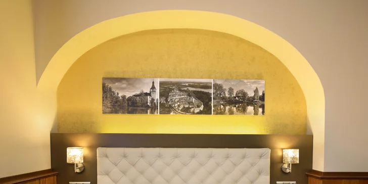 4* pobyt v Třeboni: krásny hotel priamo na námestí, strava aj procedúry