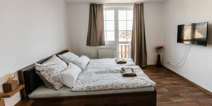 Pohoda pri Klatovoch s raňajkami, trojchodovou večerou a privátnym wellness