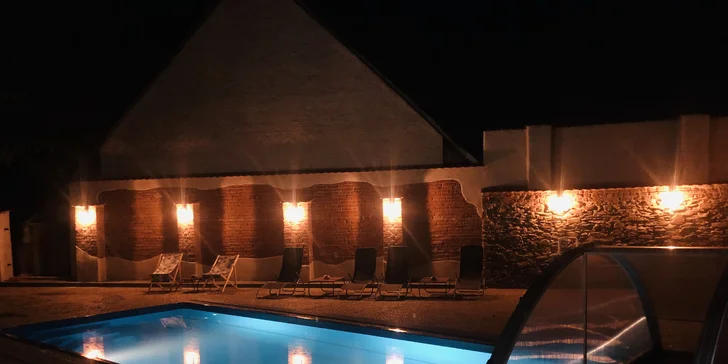 Pohoda pri Klatovoch s raňajkami, trojchodovou večerou a privátnym wellness