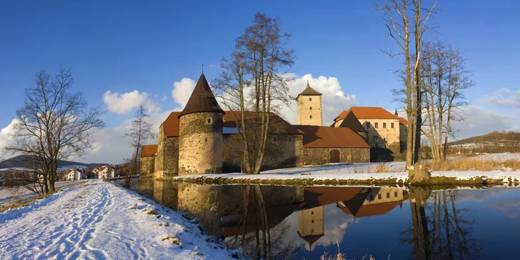 Pohoda pri Klatovoch s raňajkami, trojchodovou večerou a privátnym wellness