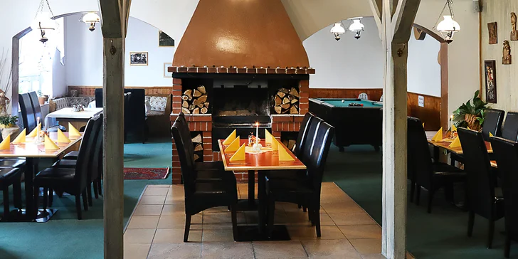 Pobyt v Jáchymove neďaleko Božieho Daru: raňajky alebo polpenzia, biliard, 5 km na Klínovec