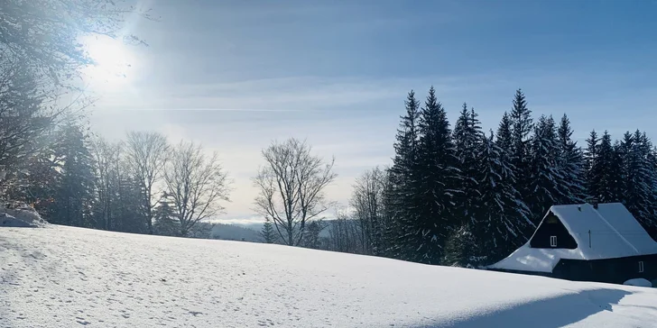 Bílá v Beskydoch: apartmány s kuchynkou, vstup do detského parku aj možnosť privátnej sauny