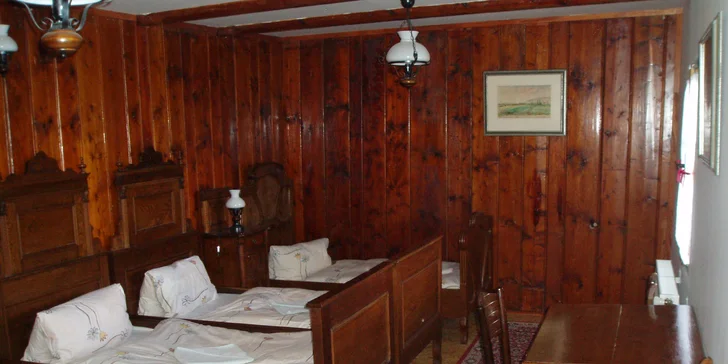 Pobyt vo vychýrenom historickom penzióne Rejvíz s výborným jedlom a wellness