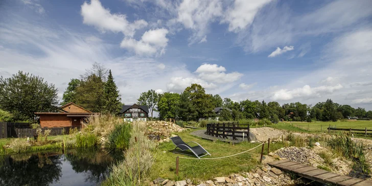 Pobyt vo vychýrenom historickom penzióne Rejvíz s výborným jedlom a wellness