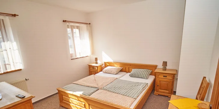 Pohoda v Jeseníkoch: raňajky alebo polpenzia, prosecco aj sauna s výhľadom