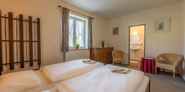 Pobyt v rodinnom penzióne v Jeseníkoch bez stravy aj s raňajkami