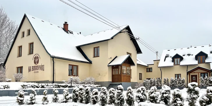 Pobyt v rodinnom penzióne v Jeseníkoch bez stravy aj s raňajkami
