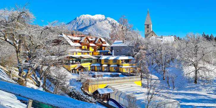 Zima v rakúskych Alpách: 3* hotel s raňajkami aj polpenziou, sauny, karta výhod