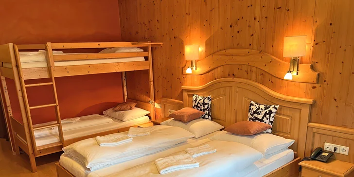 Zima v rakúskych Alpách: 3* hotel s raňajkami aj polpenziou, sauny, karta výhod