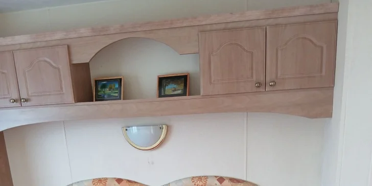 Rodinná pohoda na Vysočine: mobilný domček až pre 5 osôb s terasou