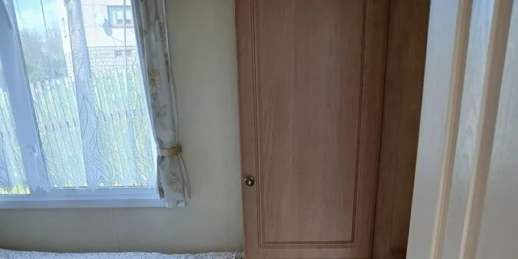 Rodinná pohoda na Vysočine: mobilný domček až pre 5 osôb s terasou