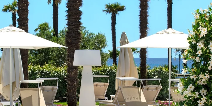 Lido di Jesolo: 5* hotel s vlastnou plážou a 70m bazénom, wellness, raňajky aj lekcie jogy