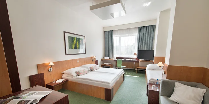 Relax za Prahou: pobyt v Beroune s polpenziou aj vstup do aquaparku