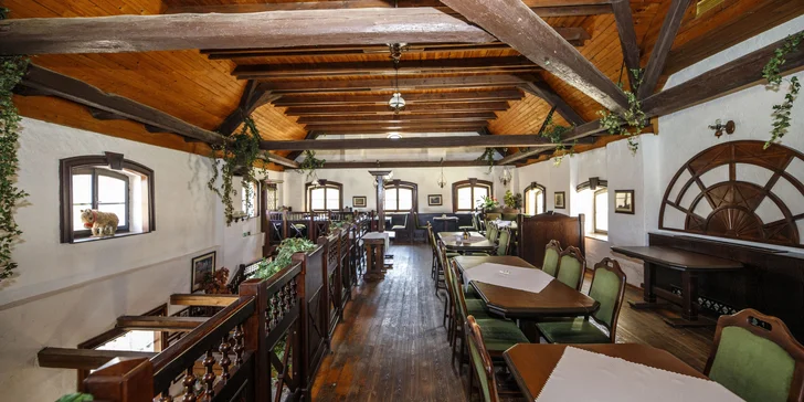 Farma pri Znojme: pobyt s raňajkami alebo polpenziou aj jazdou na koni alebo v koči