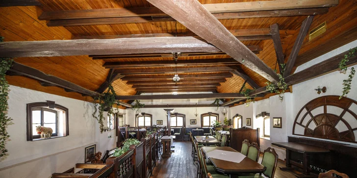 Farma pri Znojme: pobyt s raňajkami alebo polpenziou aj jazdou na koni alebo v koči