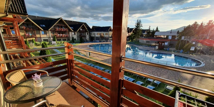 Pobyt vo Vodnom parku Bešeňová s termálnymi bazénmi pre dvoch aj celú rodinu