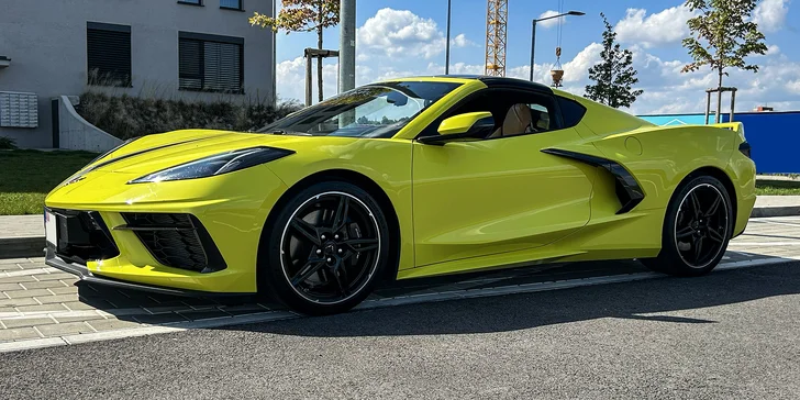 Adrenalínová jazda v Chevrolet Corvette C8: ako vodič alebo spolujazdec