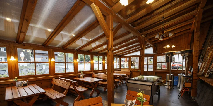 Penzión v Jeseníkoch s polpenziou a bazénom: izby až pre 8 osôb