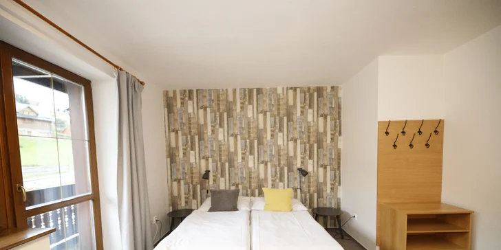 Penzión v Jeseníkoch s polpenziou a bazénom: izby až pre 8 osôb