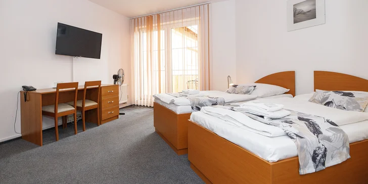 Pohodový oddych v Benešove: raňajky alebo polpenzia a športové aktivity aj wellness