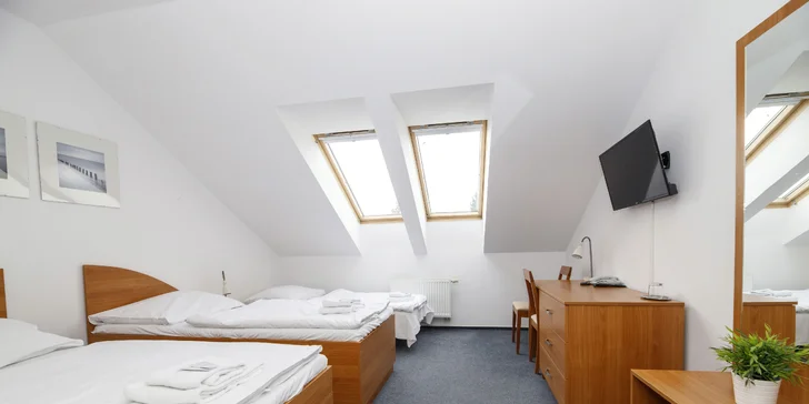 Pohodový oddych v Benešove: raňajky alebo polpenzia a športové aktivity aj wellness