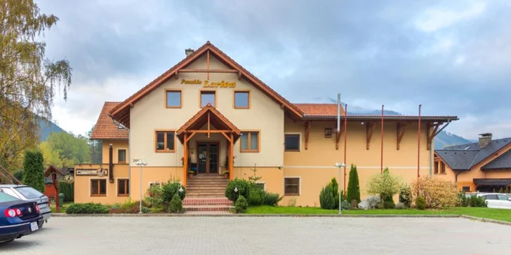 Pobyt v penziónena Liptove: Skvelý wellness, polpenzia a tenis, squash či bicykle v cene