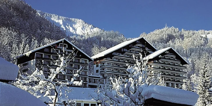 Rakúske Alpy: hotel s výhľadom na oblasť Dachstein, raňajky, wellness a lyžovanie