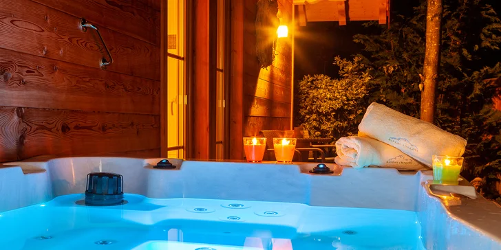 Nemecko pre dvoch aj rodinu: chalet s privátnym aj verejným wellness a raňajky