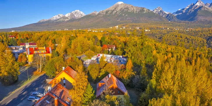 Apartmány v Dolnom Smokovci s raňajkami, syrovým tanierom a fľašou vína