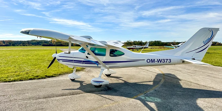 Zážitok, čo letí: vyhliadkový let s možnosťou pilotovania