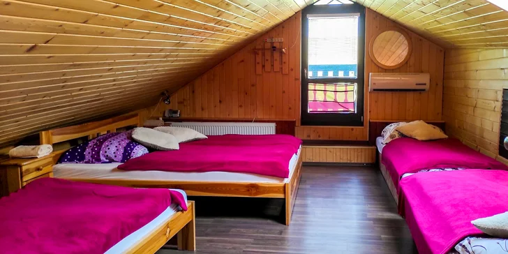 Dovolenkový dom s bazénom, vírivkou a saunou blízko Nových Zámkov až pre 16 osôb