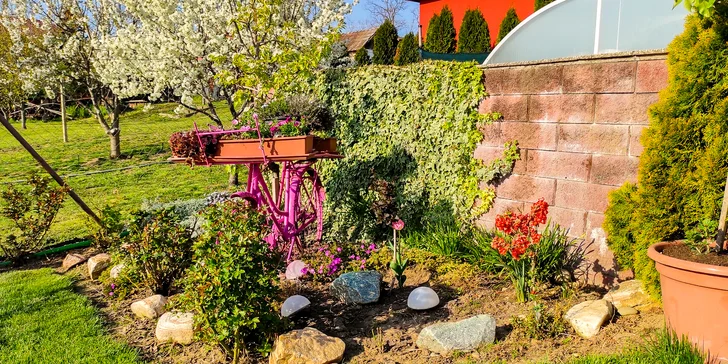 Dovolenkový dom s bazénom, vírivkou a saunou blízko Nových Zámkov až pre 16 osôb