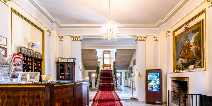 Grófsky pobyt v kaštieli neďaleko Nitry s polpenziou, bowling