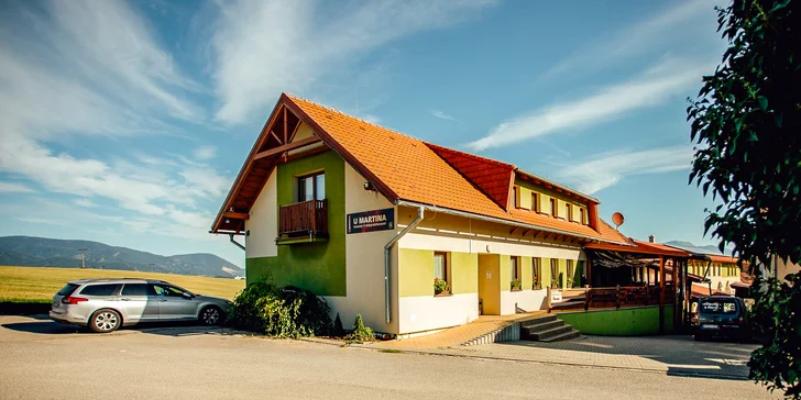 Výnimočný pobyt v penzióne neďaleko Martina s polpenziou a vstupom do wellness