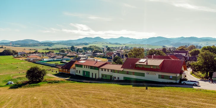 Výnimočný pobyt v penzióne neďaleko Martina s polpenziou a vstupom do wellness