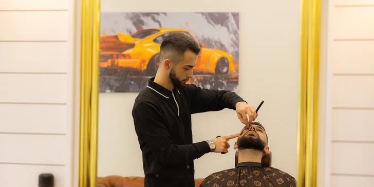 Služby barbera: pánsky strih aj s úpravou brady či masážou hlavy