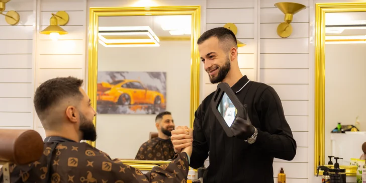 Služby barbera: pánsky strih aj s úpravou brady či masážou hlavy