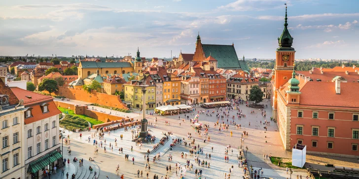 Pobyt vo Varšave: 3* hotel s raňajkami alebo polpenziou, vrátane fitness, až 2 deti zdarma, 8 km od letiska