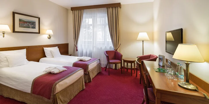 Polanica Zdrój: historický hotel s wellness, polpenzia aj vybavenie pre rodiny