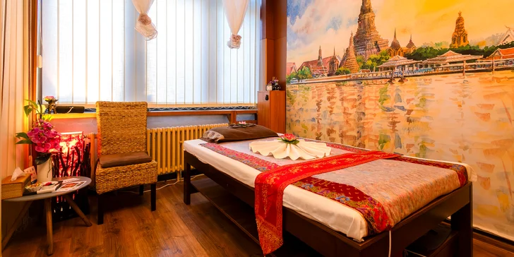 Thajská olejová masáž s aromatickými bio olejmi: 30 alebo 60 min. hlbokého uvoľnenia
