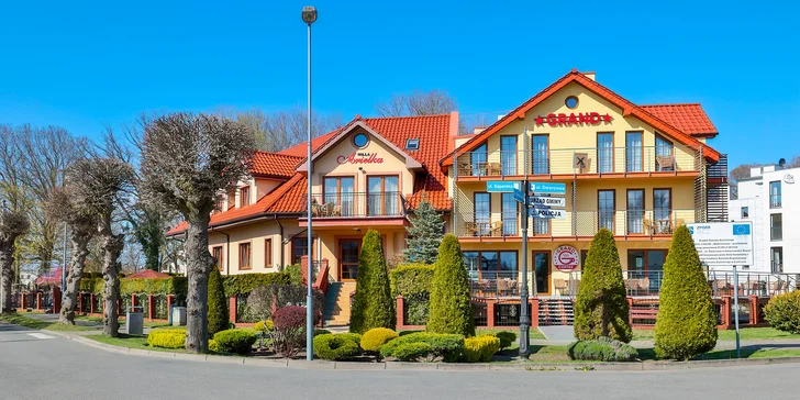 Relax priamo pri Baltiku: izba s kuchynkou, jedlo a neobmedzený wellness