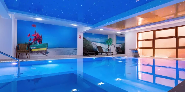 Relax priamo pri Baltiku: izba s kuchynkou, jedlo a neobmedzený wellness