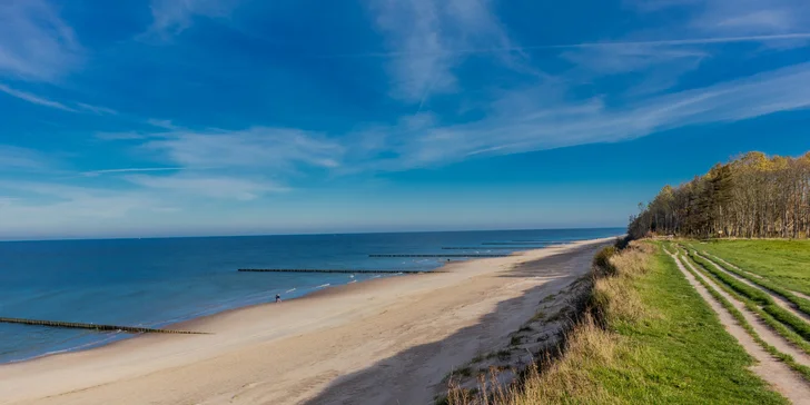 Relax priamo pri Baltiku: izba s kuchynkou, jedlo a neobmedzený wellness